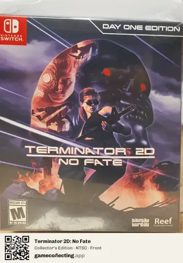Terminator 2D: No Fate Nintendo Switch, NTSC box front