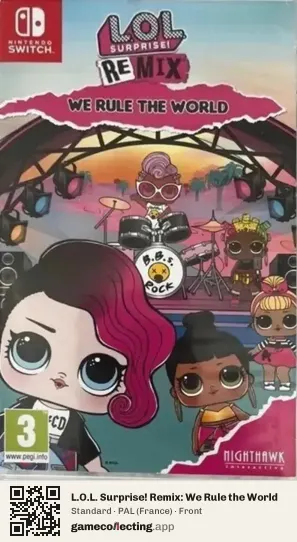 L.O.L. Surprise! Remix: We Rule the World Nintendo Switch, France box front