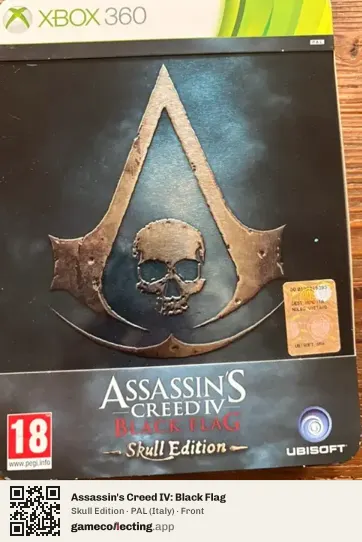 Assassin's Creed IV: Black Flag Xbox 360, Italy box front