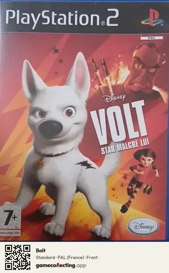 Bolt PlayStation 2, France box front