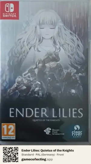 Ender Lilies: Quietus of the Knights Nintendo Switch, Germany box front