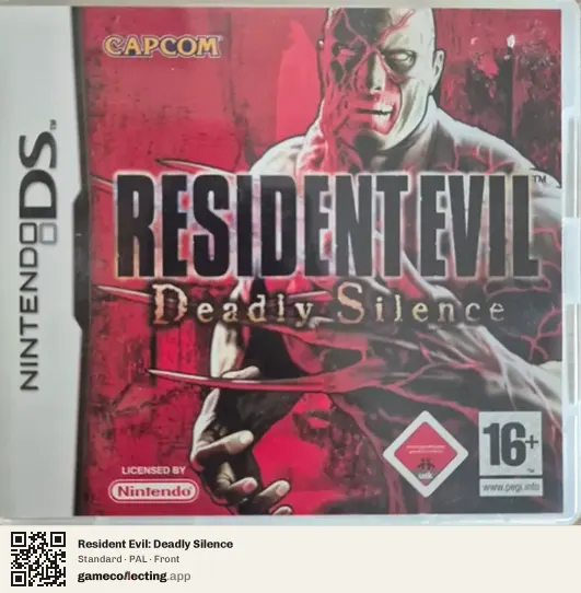 Resident Evil: Deadly Silence Nintendo DS, PAL box front