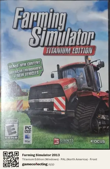 Farming Simulator 2013 Computer, North America box front