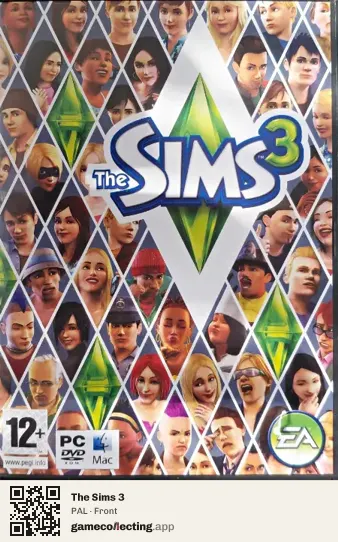 The Sims 3 Computer, PAL box front