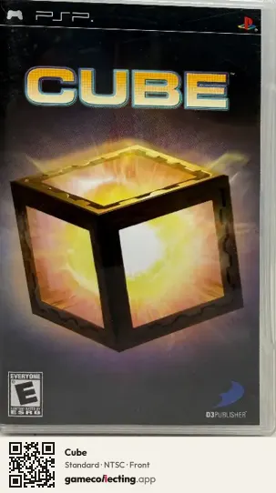 Cube PlayStation Portable, NTSC box front
