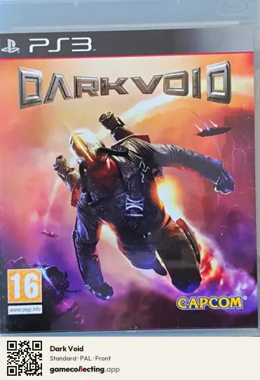 Dark Void PlayStation 3, PAL box front