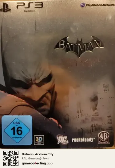 Batman: Arkham City PlayStation 3, Germany box front