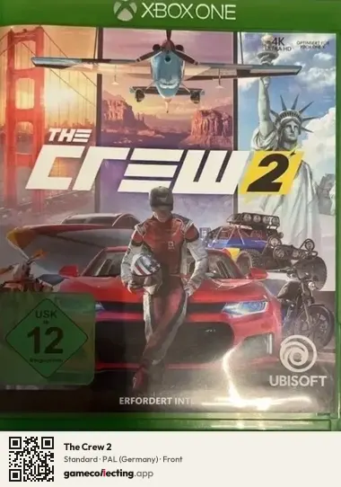 The Crew 2 Xbox One, Germany box front