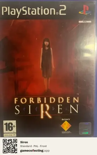 Siren PlayStation 2, PAL box front