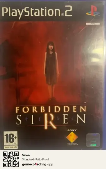 Siren PlayStation 2, PAL box front