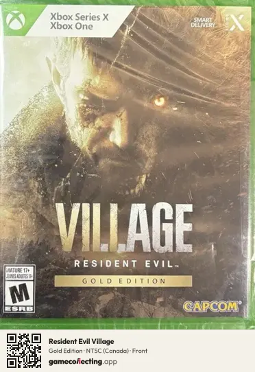 Resident Evil Village Xbox Series X, Canada box front