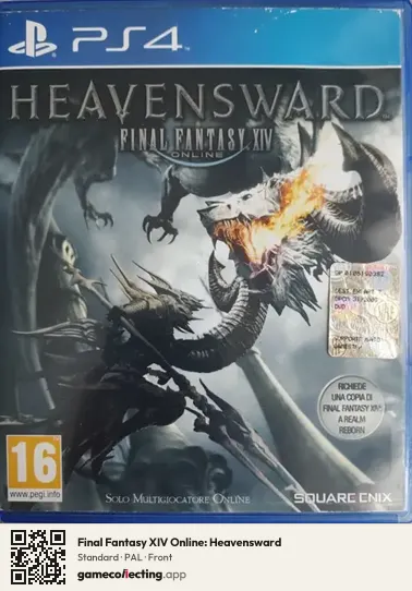 Final Fantasy XIV Online: Heavensward PlayStation 4, PAL box front