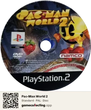 Pac-Man World 2 PlayStation 2, PAL disc