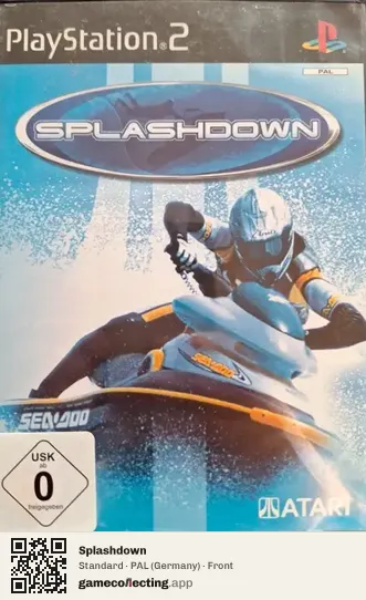 Splashdown PlayStation 2, Germany box front