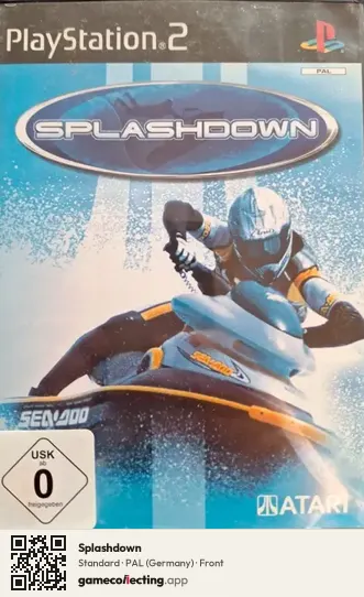 Splashdown PlayStation 2, Germany box front