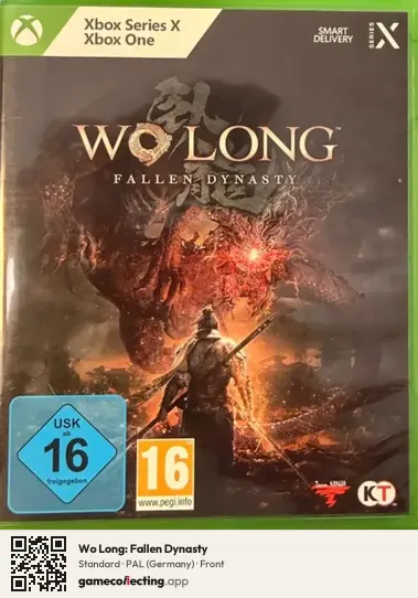 Wo Long: Fallen Dynasty Xbox Series X, Germany box front