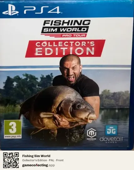 Fishing Sim World PlayStation 4, PAL box front