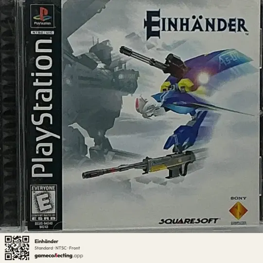 Einhänder PlayStation, NTSC box front