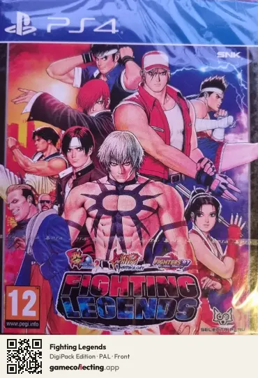 Fighting Legends PlayStation 4, PAL box front