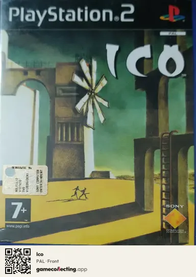 Ico PlayStation 2, PAL box front