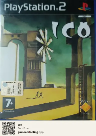 Ico PlayStation 2, PAL box front