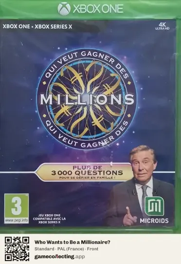 Who Wants to Be a Millionaire? Xbox One, France box front