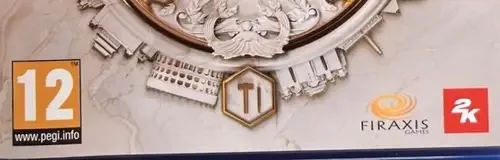 Sid Meier's Civilization VII, the PEGI square on its front