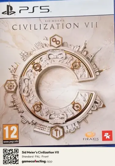 Sid Meier's Civilization VII PlayStation 5, PAL box front