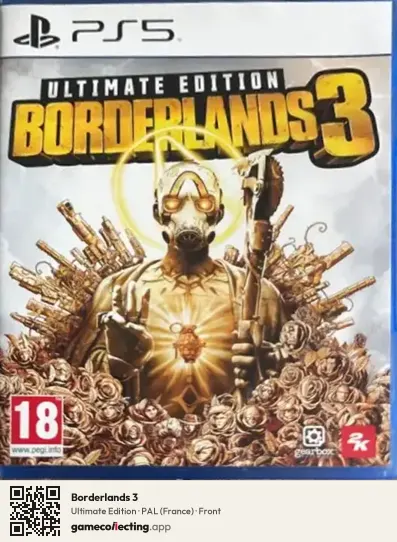 Borderlands 3 PlayStation 5, France box front