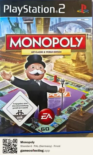 Monopoly PlayStation 2, Germany box front