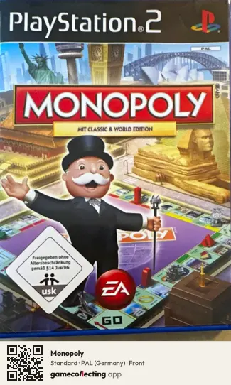 Monopoly PlayStation 2, Germany box front