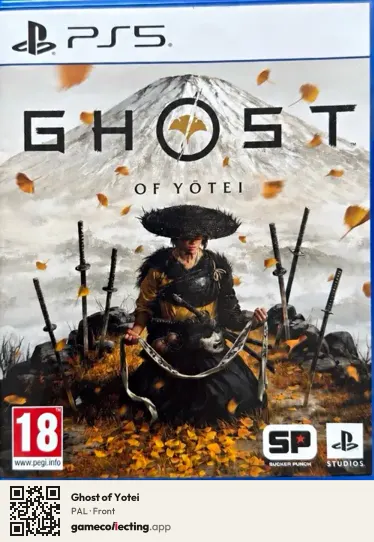 Ghost of Yotei PlayStation 5, PAL box front
