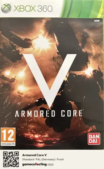 Armored Core V Xbox 360, Germany box front