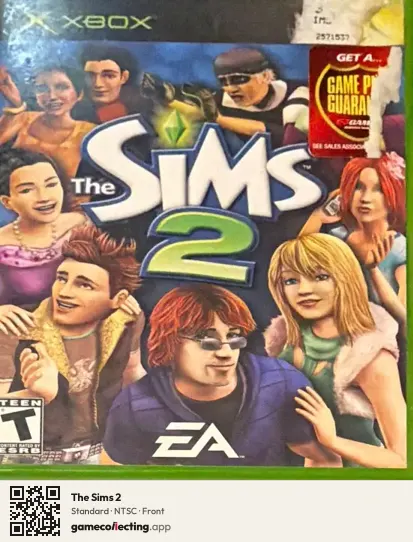 The Sims 2 Xbox, NTSC box front