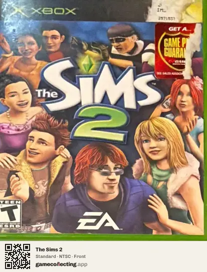 The Sims 2 Xbox, NTSC box front