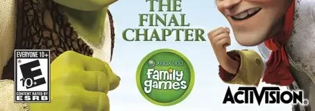 Shrek Forever After, the ESRB box on its front