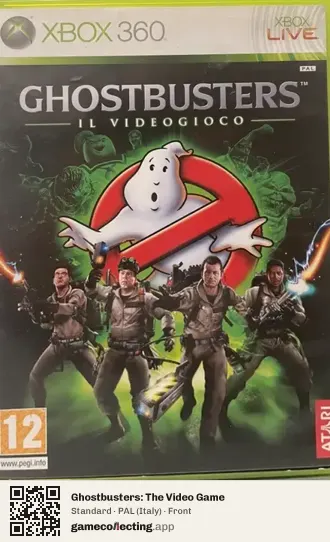 Ghostbusters: The Video Game Xbox 360, Italy box front
