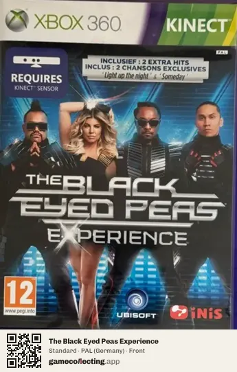 The Black Eyed Peas Experience Xbox 360, Germany box front