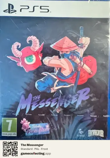 The Messenger PlayStation 5, PAL box front