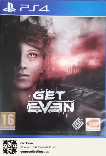 Get Even PlayStation 4, Poland box front