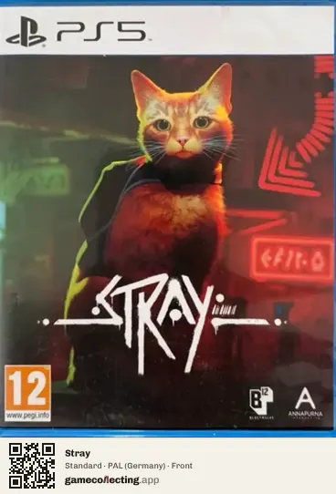 Stray PlayStation 5, Germany box front