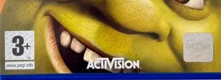 Shrek 2, the PEGI square on its front