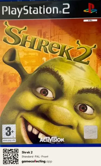 Shrek 2 PlayStation 2, PAL box front
