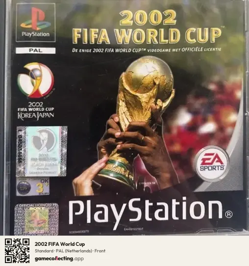 2002 FIFA World Cup PlayStation, Netherlands box front