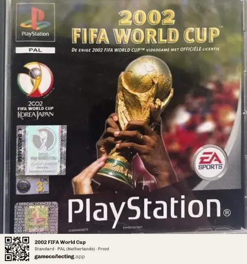2002 FIFA World Cup PlayStation, Netherlands box front