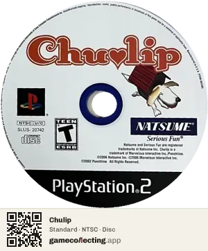 Chulip PlayStation 2, NTSC disc