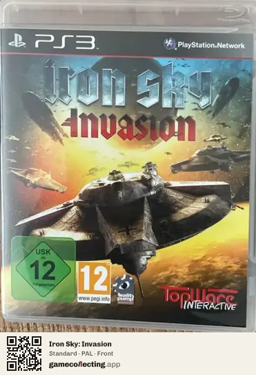 Iron Sky: Invasion PlayStation 3, PAL box front