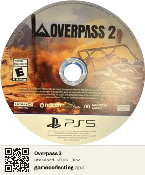 Overpass 2 PlayStation 5, NTSC disc