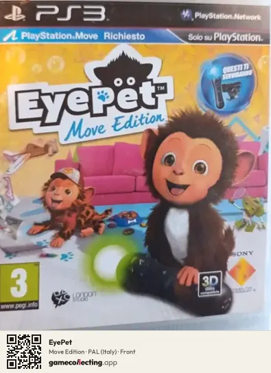 EyePet PlayStation 3, Italy box front