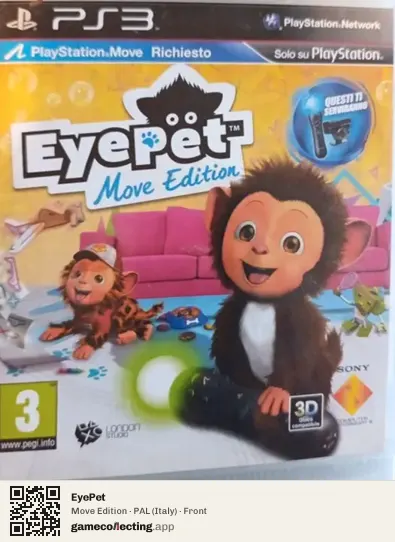 EyePet PlayStation 3, Italy box front